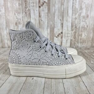 Converse All Star Lift‎ Platform High Top Lace Sneakers Fashion Shoes Size 7